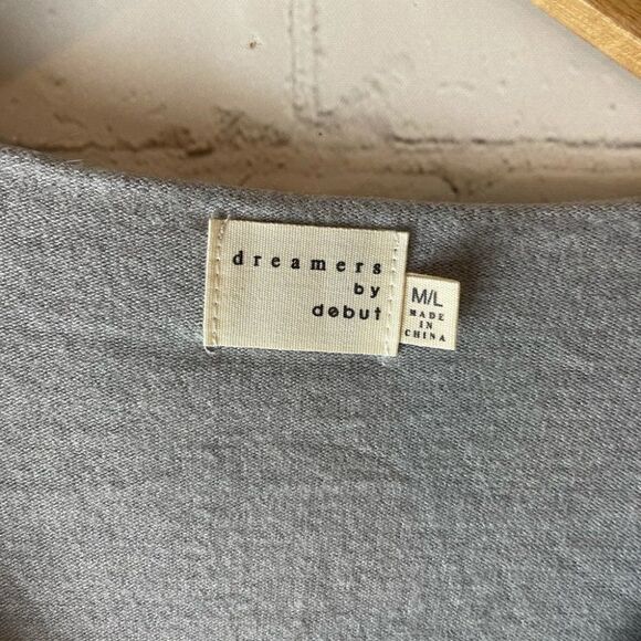 Dreamers Sweater Silver Camo Super Soft M/L - Picture 7 of 13